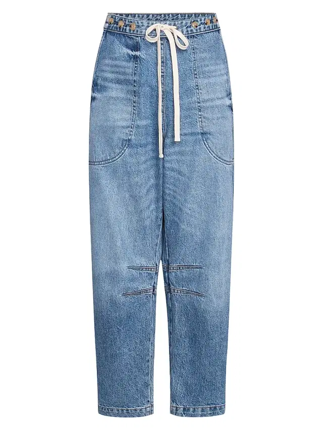 Women's Jetties Beach Barrel-Leg Jeans - Vintage Wash