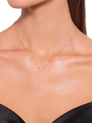 Lana Women's Mini Flawless 14K Yellow Gold & 0.28 TCW Diamond Lariat Necklace - Yellow Gold | Thumbnail 2 Lana Women's Mini Flawless 14K Yellow Gold & 0.28 TCW Diamond Lariat Necklace - Yellow Gold | Thumbnail 2