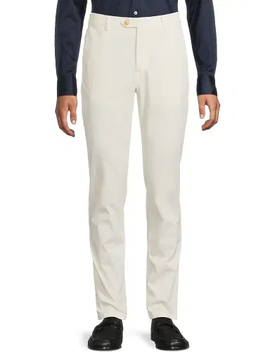 Canali Men's Chino Stretch-Cotton Pants | Thumbnail 3 Canali Men's Chino Stretch-Cotton Pants | Thumbnail 3