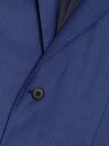 Emporio Armani Men's Virgin Wool Suit - High Blue - Size 40 | Thumbnail 7 Emporio Armani Men's Virgin Wool Suit - High Blue - Size 40 | Thumbnail 7
