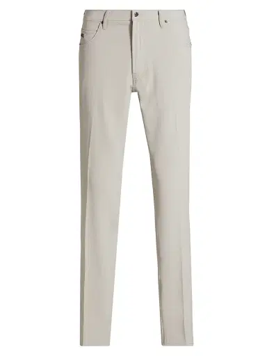 Emporio Armani Men's Techno Corduroy Pants - Tan - Size 40 | Thumbnail 1