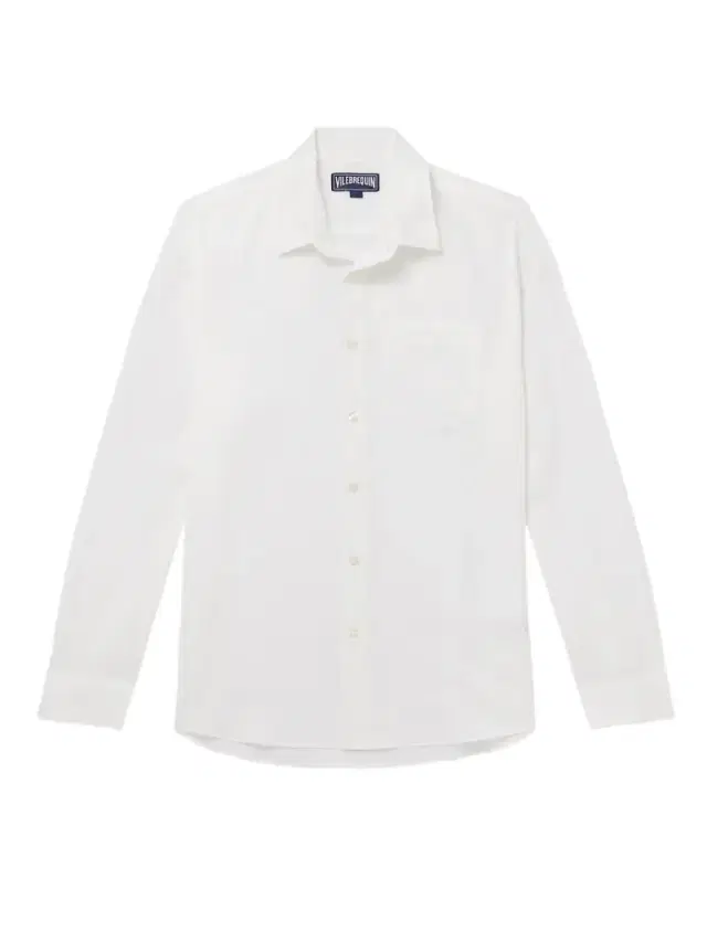 Vilebrequin Caroubis Cotton and Linen-Blend Gauze Shirt - Men