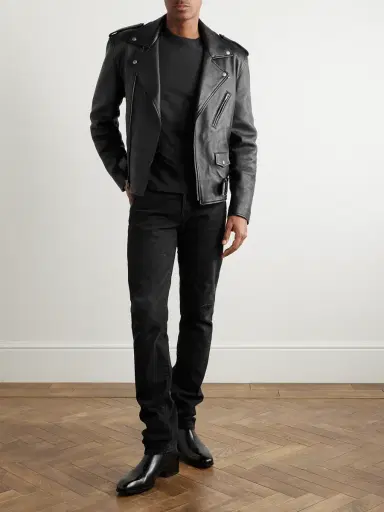 Tom Ford Slim-Fit Distressed Selvedge Jeans - Men | Thumbnail 2 Tom Ford Slim-Fit Distressed Selvedge Jeans - Men | Thumbnail 2