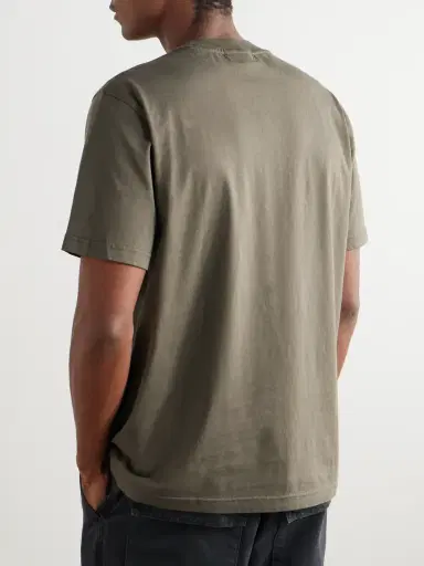 NN07 Adam 3209 Logo-Embroidered Pima Cotton-Jersey T-Shirt - Men | Thumbnail 4