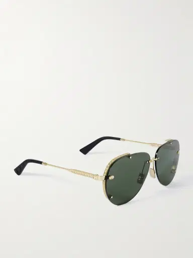 DIOR Eyewear NeoDior A1U Aviator-Style Gold-Tone Sunglasses - Men | Thumbnail 4 DIOR Eyewear NeoDior A1U Aviator-Style Gold-Tone Sunglasses - Men | Thumbnail 4