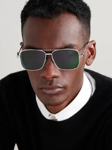 DIOR Eyewear CD Diamond S9U Square-Frame Silver-Tone Sunglasses - Men | Thumbnail 2 DIOR Eyewear CD Diamond S9U Square-Frame Silver-Tone Sunglasses - Men | Thumbnail 2