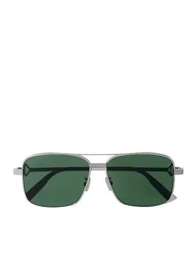 DIOR Eyewear CD Diamond S9U Square-Frame Silver-Tone Sunglasses - Men | Thumbnail 1 DIOR Eyewear CD Diamond S9U Square-Frame Silver-Tone Sunglasses - Men | Thumbnail 1
