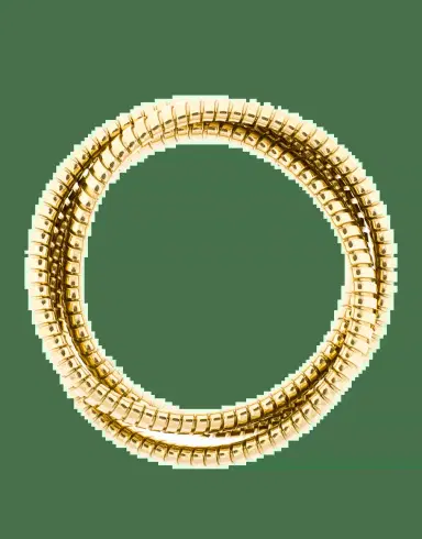 SIDNEY GARBER Three Band Rolling Bracelet 9mm | Thumbnail 4