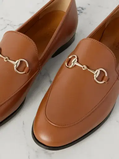 Gucci Jordaan Horsebit-detailed Leather Loafers | Thumbnail 4 Gucci Jordaan Horsebit-detailed Leather Loafers | Thumbnail 4