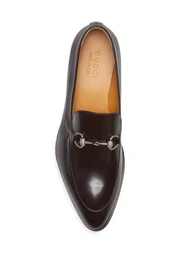 Gucci Men's Horsebit Loafers - Dark Brown - Size 10 | Thumbnail 5