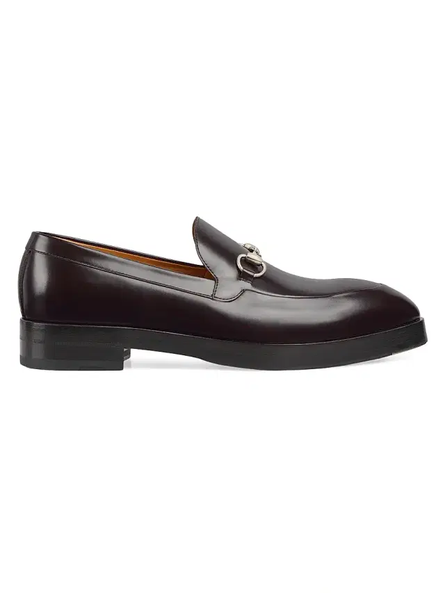 Gucci Men's Horsebit Loafers - Dark Brown