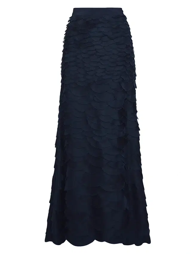 Women's Everlasting Love Silk Maxi Skirt - Midnight