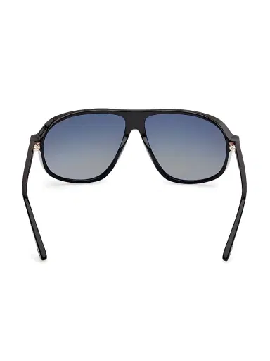 Tom Ford Men's Guillaume 61MM Aviator Sunglasses - Black | Thumbnail 5