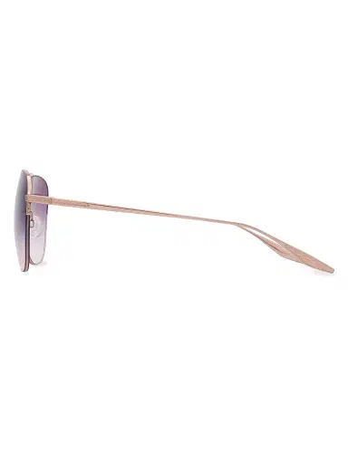 BARTON PERREIRA Men's Core Chevalier 57MM Aviator Sunglasses - Rose Gold Lilac | Thumbnail 3 BARTON PERREIRA Men's Core Chevalier 57MM Aviator Sunglasses - Rose Gold Lilac | Thumbnail 3