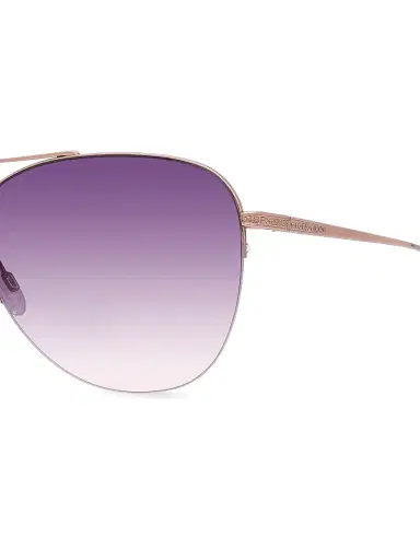 BARTON PERREIRA Men's Core Chevalier 57MM Aviator Sunglasses - Rose Gold Lilac | Thumbnail 4 BARTON PERREIRA Men's Core Chevalier 57MM Aviator Sunglasses - Rose Gold Lilac | Thumbnail 4