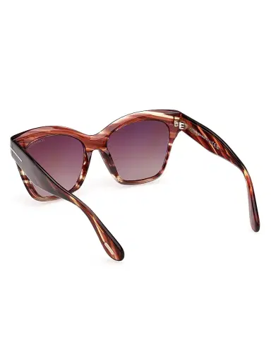 Tom Ford Women's Elvira 55MM Square Sunglasses | Thumbnail 4