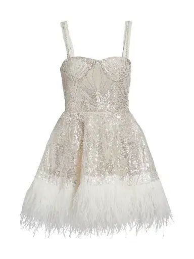Bronx and Banco Women's Mademoiselle Beaded Minidress | Thumbnail 1 Bronx and Banco Women's Mademoiselle Beaded Minidress | Thumbnail 1
