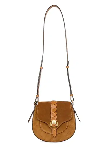 Isabel Marant Women's Small Altay Suede Crossbody Bag - Cognac | Thumbnail 5