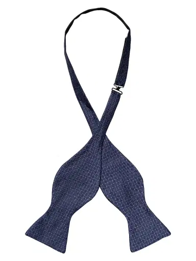 Eton Men's Geometric Silk Bow Tie | Thumbnail 2