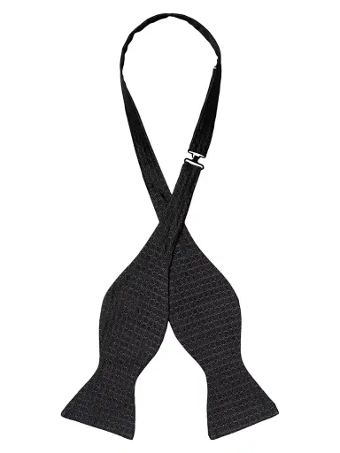 Eton Men's Geometric Silk Bow Tie | Thumbnail 2 Eton Men's Geometric Silk Bow Tie | Thumbnail 2