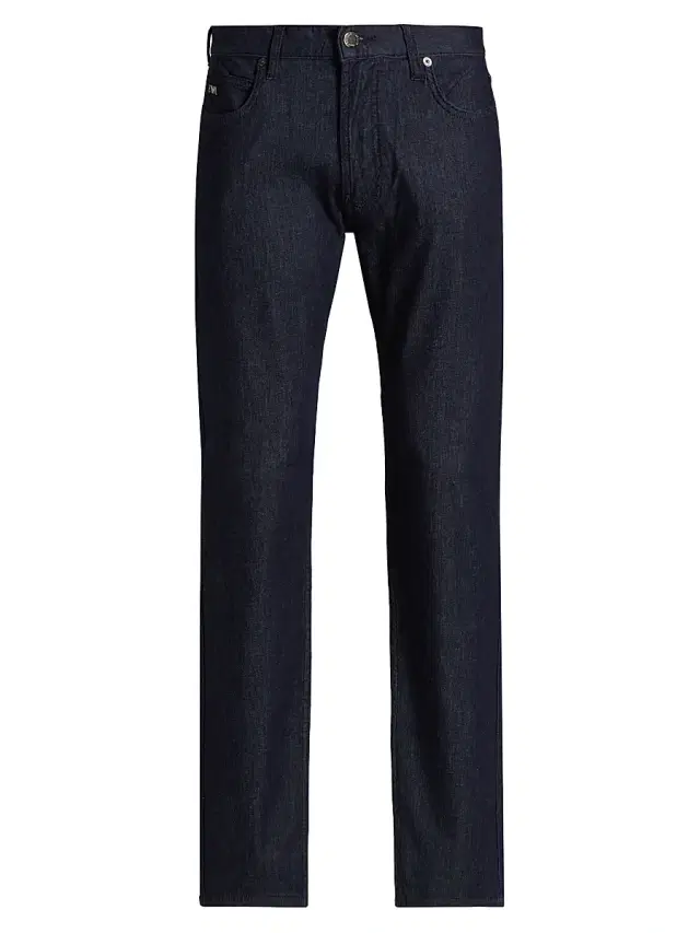 Emporio Armani Men's Stretch Cotton Jeans - Blue Denim