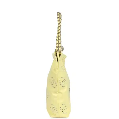 Chanel Chanel Small 22 Bag Yellow Shiny Calfskin Brushed Gold Hardware | Thumbnail 3 Chanel Chanel Small 22 Bag Yellow Shiny Calfskin Brushed Gold Hardware | Thumbnail 3