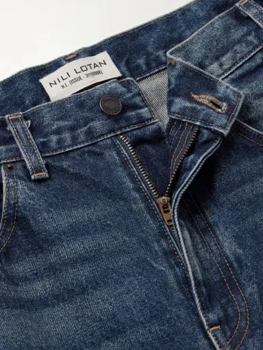 Nili Lotan Calla Distressed Mid-rise Straight-leg Jeans | Thumbnail 5