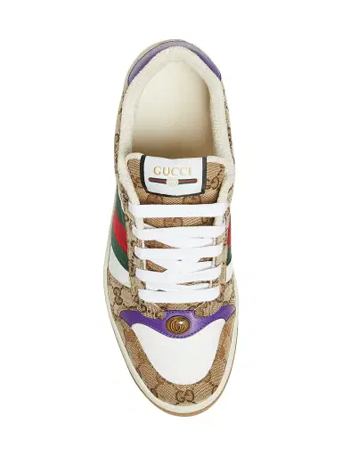 Gucci Men's Screener GG Canvas Sneakers - Beige - Size 14 | Thumbnail 4 Gucci Men's Screener GG Canvas Sneakers - Beige - Size 14 | Thumbnail 4