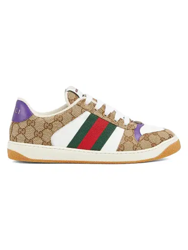 Gucci Men's Screener GG Canvas Sneakers - Beige - Size 14 | Thumbnail 1 Gucci Men's Screener GG Canvas Sneakers - Beige - Size 14 | Thumbnail 1