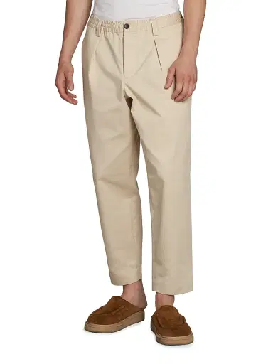 Marni Men's Cotton Gabardine Crop Trousers | Thumbnail 4 Marni Men's Cotton Gabardine Crop Trousers | Thumbnail 4