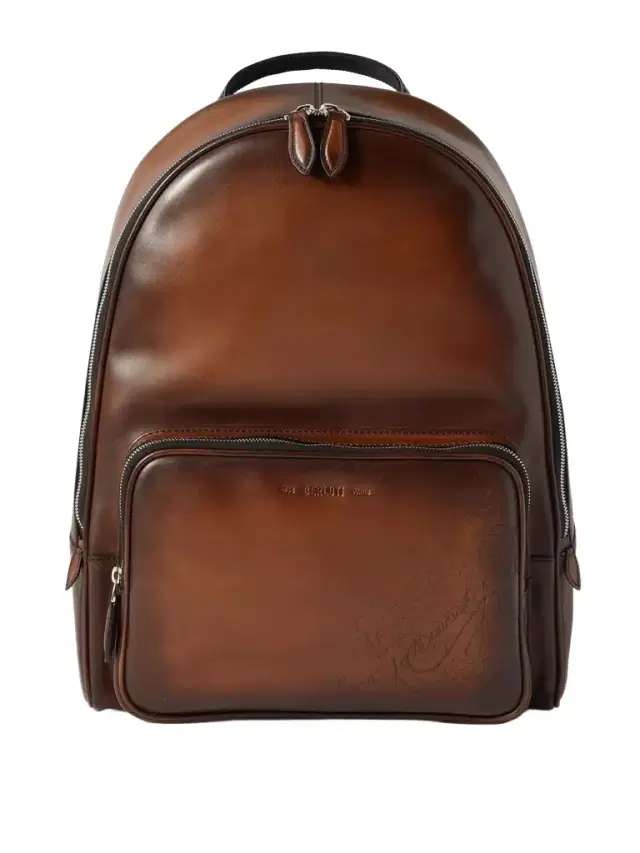 Berluti Time Off Scritto Venezia Leather Backpack - Men