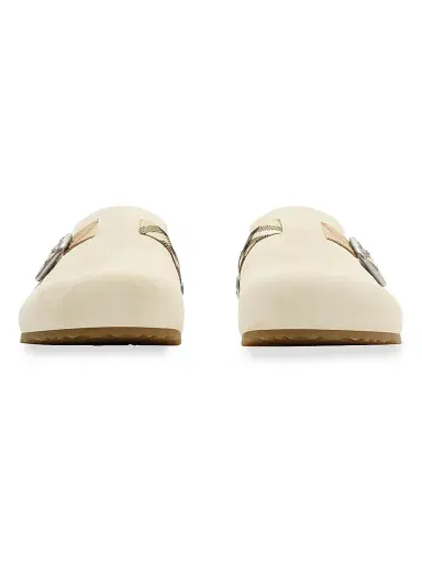 Burberry Women's Urchin Suede Clogs | Thumbnail 2 Burberry Women's Urchin Suede Clogs | Thumbnail 2