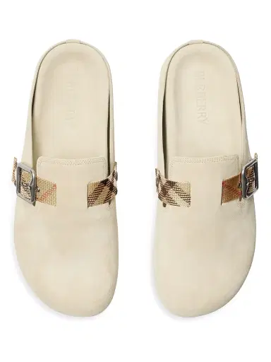 Burberry Women's Urchin Suede Clogs | Thumbnail 4 Burberry Women's Urchin Suede Clogs | Thumbnail 4