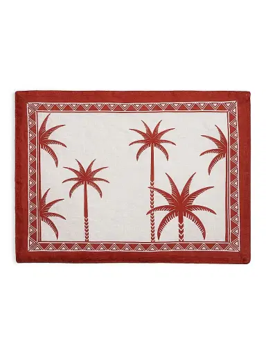 La DoubleJ Placemat Set of 2 - Date Palms | Thumbnail 2