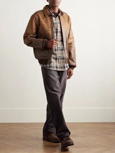 Visvim Checked Wool and Linen-Blend Shirt - Men | Thumbnail 2