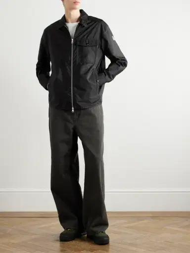 Moncler Logo-Appliquéd Nylon Overshirt - Men | Thumbnail 2 Moncler Logo-Appliquéd Nylon Overshirt - Men | Thumbnail 2