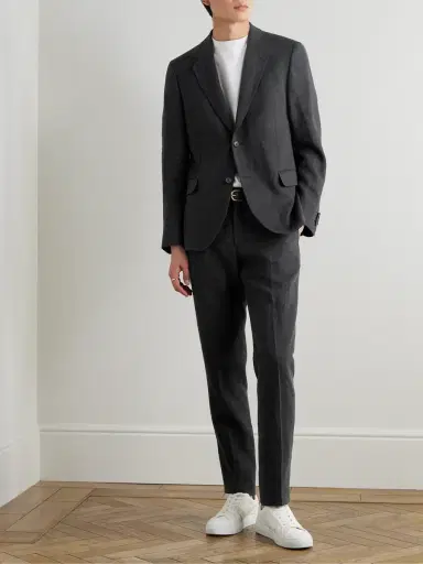 MR P. Regular-Fit Linen Suit Jacket - Men | Thumbnail 2