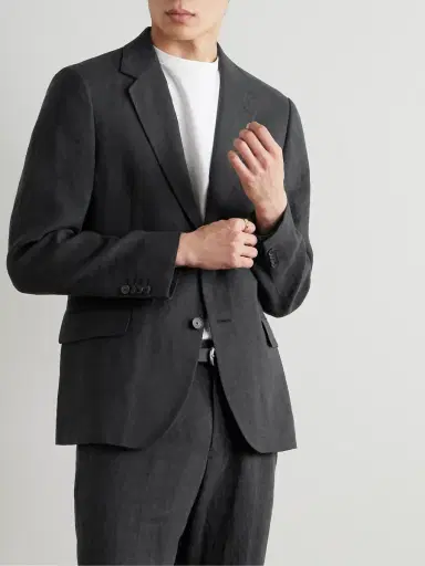 MR P. Regular-Fit Linen Suit Jacket - Men | Thumbnail 3