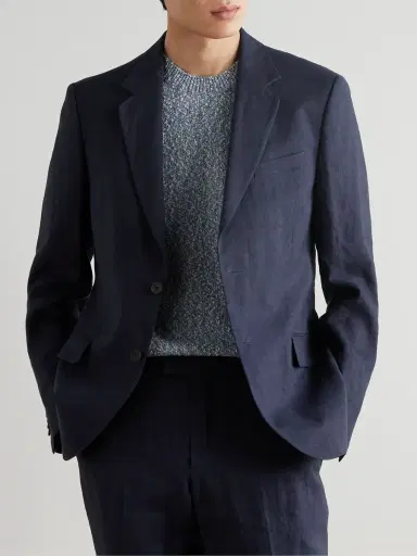 MR P. Regular-Fit Linen Suit Jacket - Men | Thumbnail 3