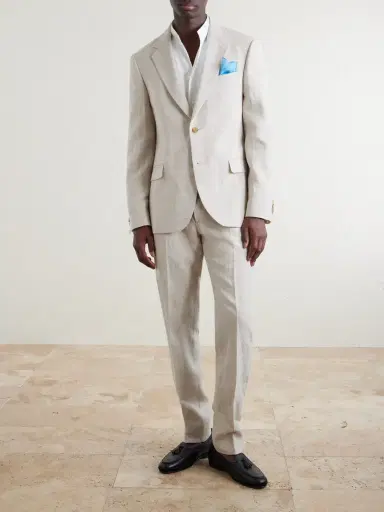 MR P. Slim-Fit Linen Suit Jacket - Men | Thumbnail 2