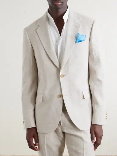 MR P. Slim-Fit Linen Suit Jacket - Men | Thumbnail 3
