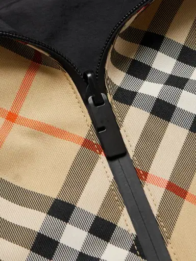 Burberry Reversible Checked Twill and Shell Hooded Jacket - Men | Thumbnail 5