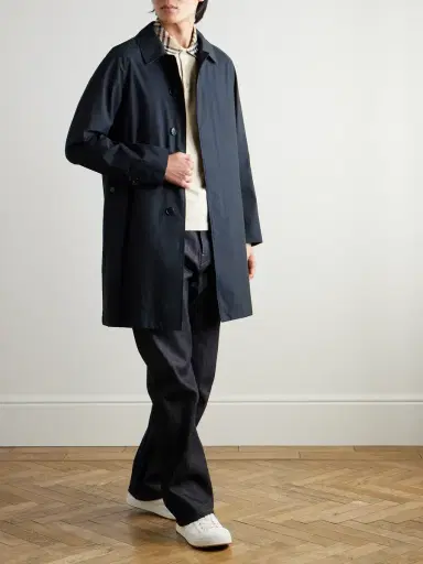 Burberry Cotton-Gabardine Car Coat - Men | Thumbnail 2 Burberry Cotton-Gabardine Car Coat - Men | Thumbnail 2