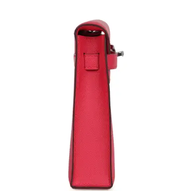 HERMÈS Hermes Kelly Elan Rose Extreme Madame Palladium Hardware | Thumbnail 3