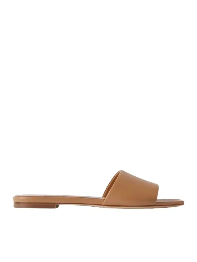 Anna Leather Slides