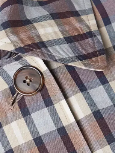 The Row Tavishina Checked Silk And Cotton-blend Poplin Coat | Thumbnail 5 The Row Tavishina Checked Silk And Cotton-blend Poplin Coat | Thumbnail 5