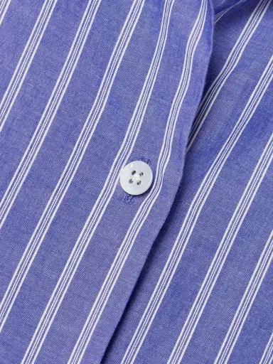 The Row Luka Oversized Striped Organic Cotton-poplin Shirt | Thumbnail 4 The Row Luka Oversized Striped Organic Cotton-poplin Shirt | Thumbnail 4