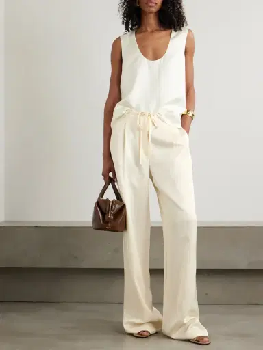 RÓHE Wide-leg Twill Pants | Thumbnail 2 RÓHE Wide-leg Twill Pants | Thumbnail 2