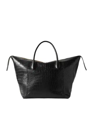 Khaite Kasia Medium Croc-effect Leather Tote | Thumbnail 1 Khaite Kasia Medium Croc-effect Leather Tote | Thumbnail 1