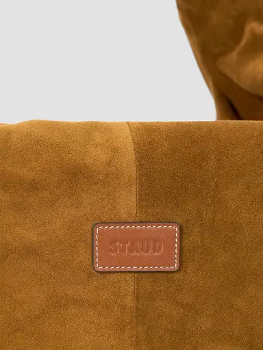 Staud Women's Ronnie Suede Hobo Bag - Tan | Thumbnail 3 Staud Women's Ronnie Suede Hobo Bag - Tan | Thumbnail 3